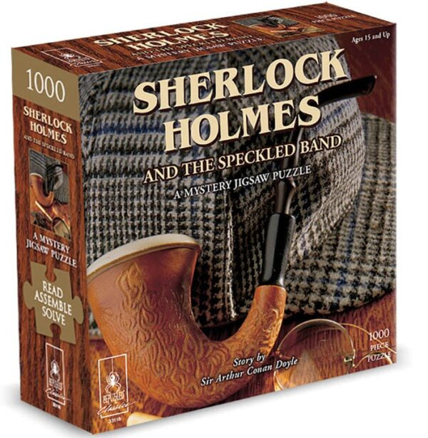 BEPUZZLED 1000 PIECE MYSTERY JIGSAW - SHERLOCK HOLMES