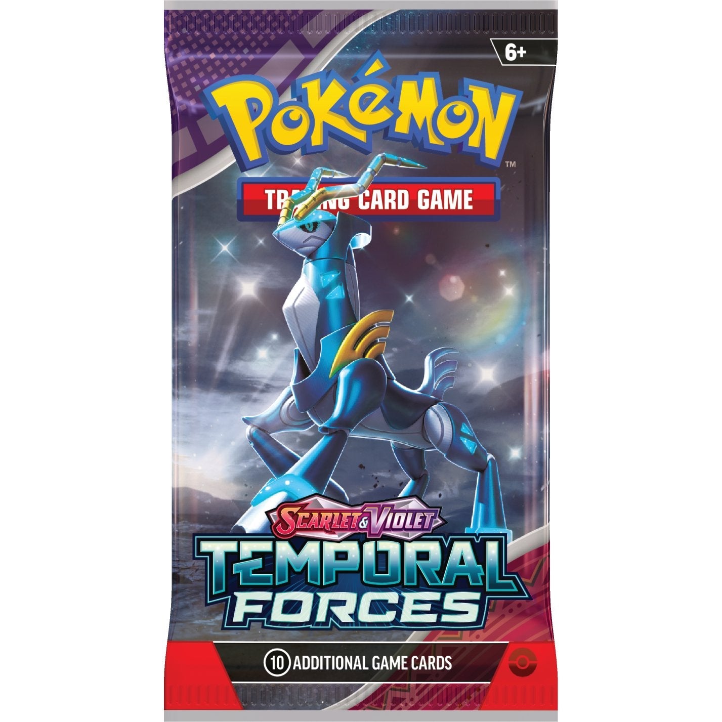 Pokemon - Scarlet & Violet 5 Temporal Forces Booster Pack (10 Cards)