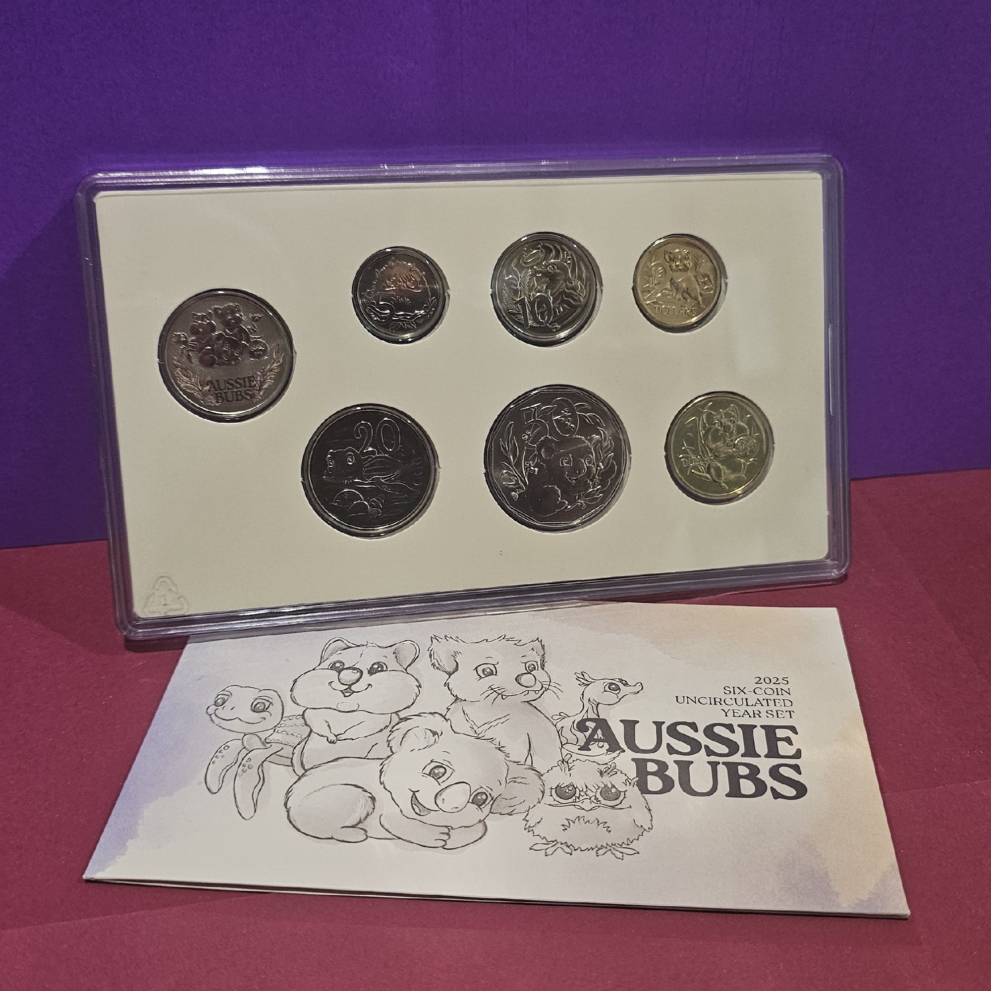 Aussie Bubs - 2025 Uncirculated Six Coin Year Set