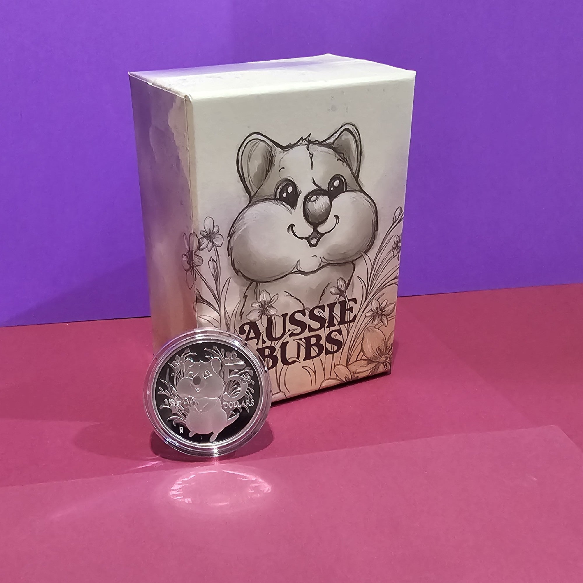 AUSSIE BUBS 2025 $5 1oz FINE SILVER PROOF COIN