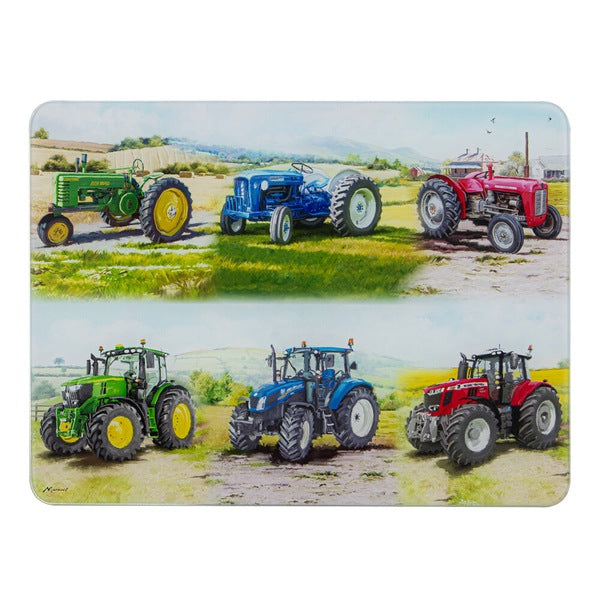 Glass Surface Protector - 30x40cm - Tractors then/now