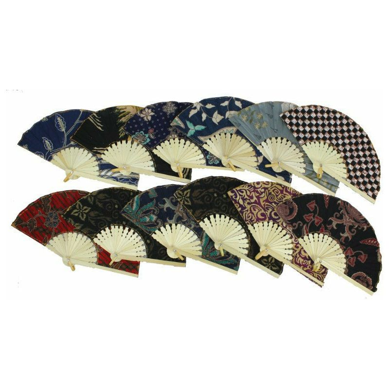 Fabric Bamboo Fan