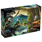 Puzzle Master 1000 Piece Jigsaw Puzzle - Kookaburra Laughs - Surreal Australia Collection