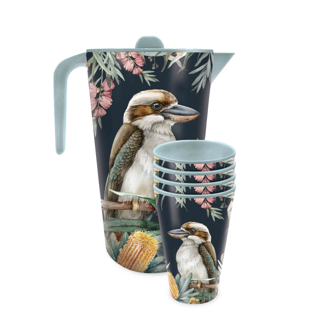 Bush guardian jug and cup set melamine