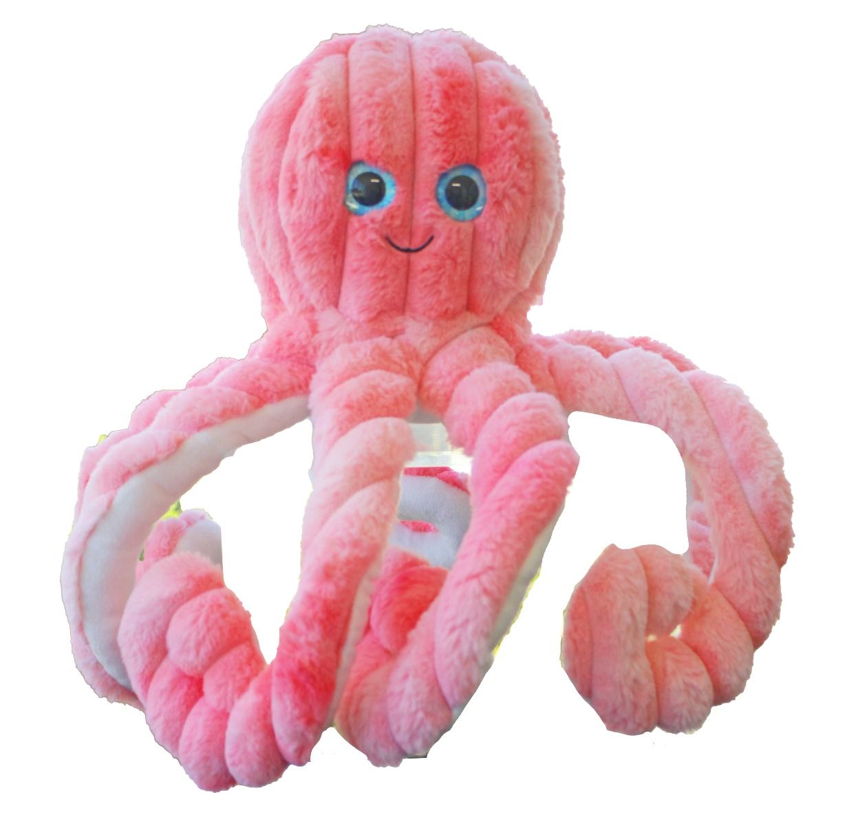 50cm tie-dyed octopus pink/rosey